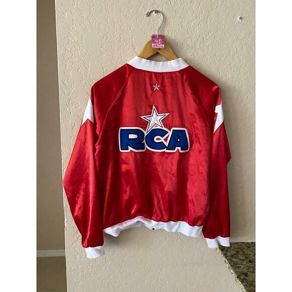 Rebel Athletics Women's RCA Cheerleading Red Jacket - AS - Picture 6 of 12
